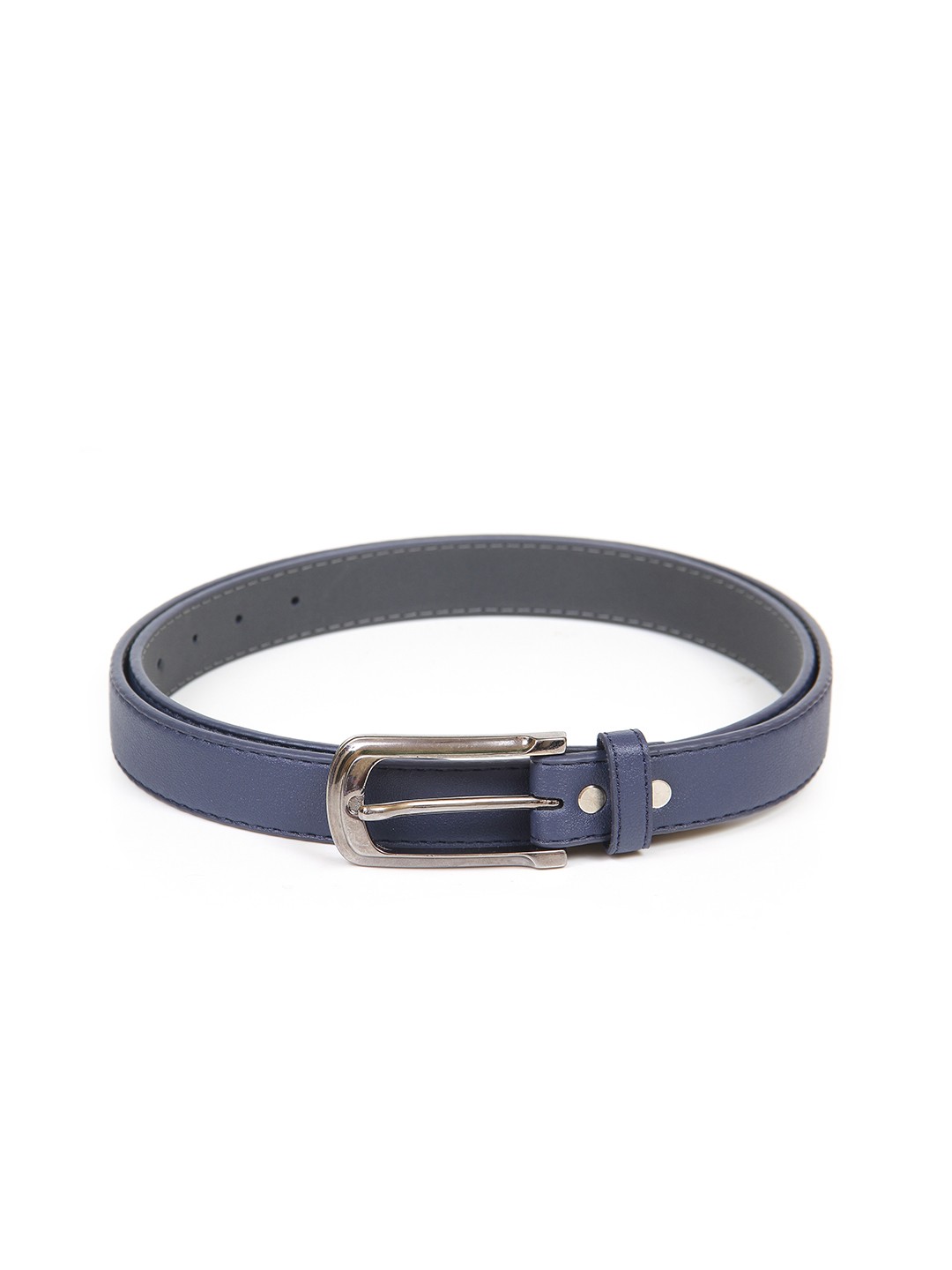 

Calvadoss Women Solid Blue PU Belt