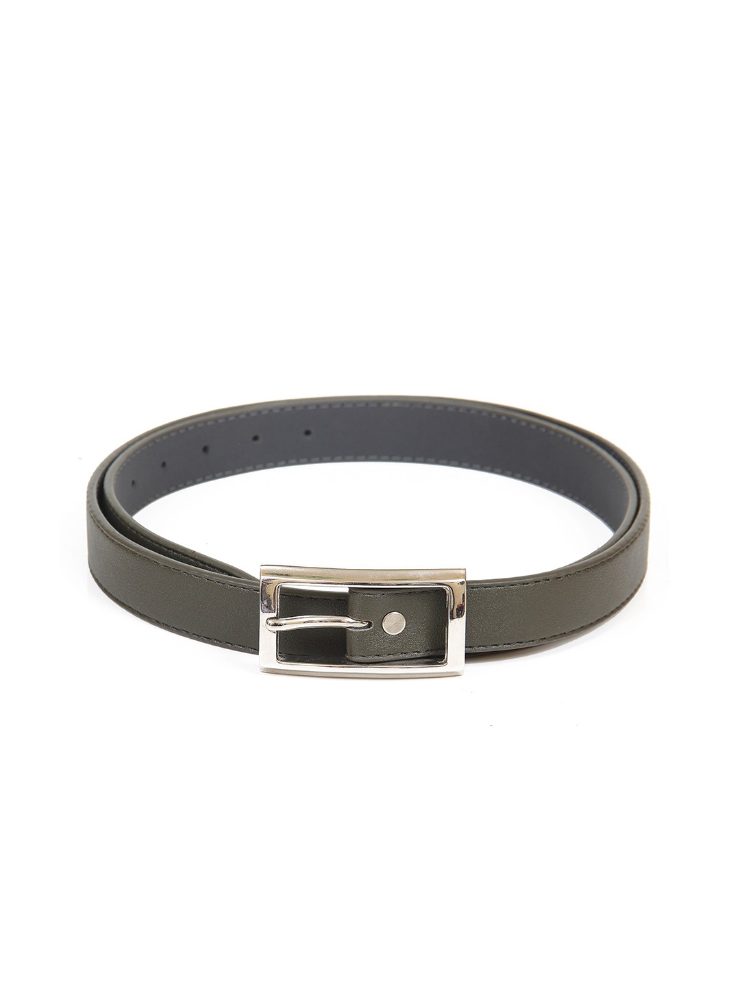 

Calvadoss Women Green Textured PU Belt