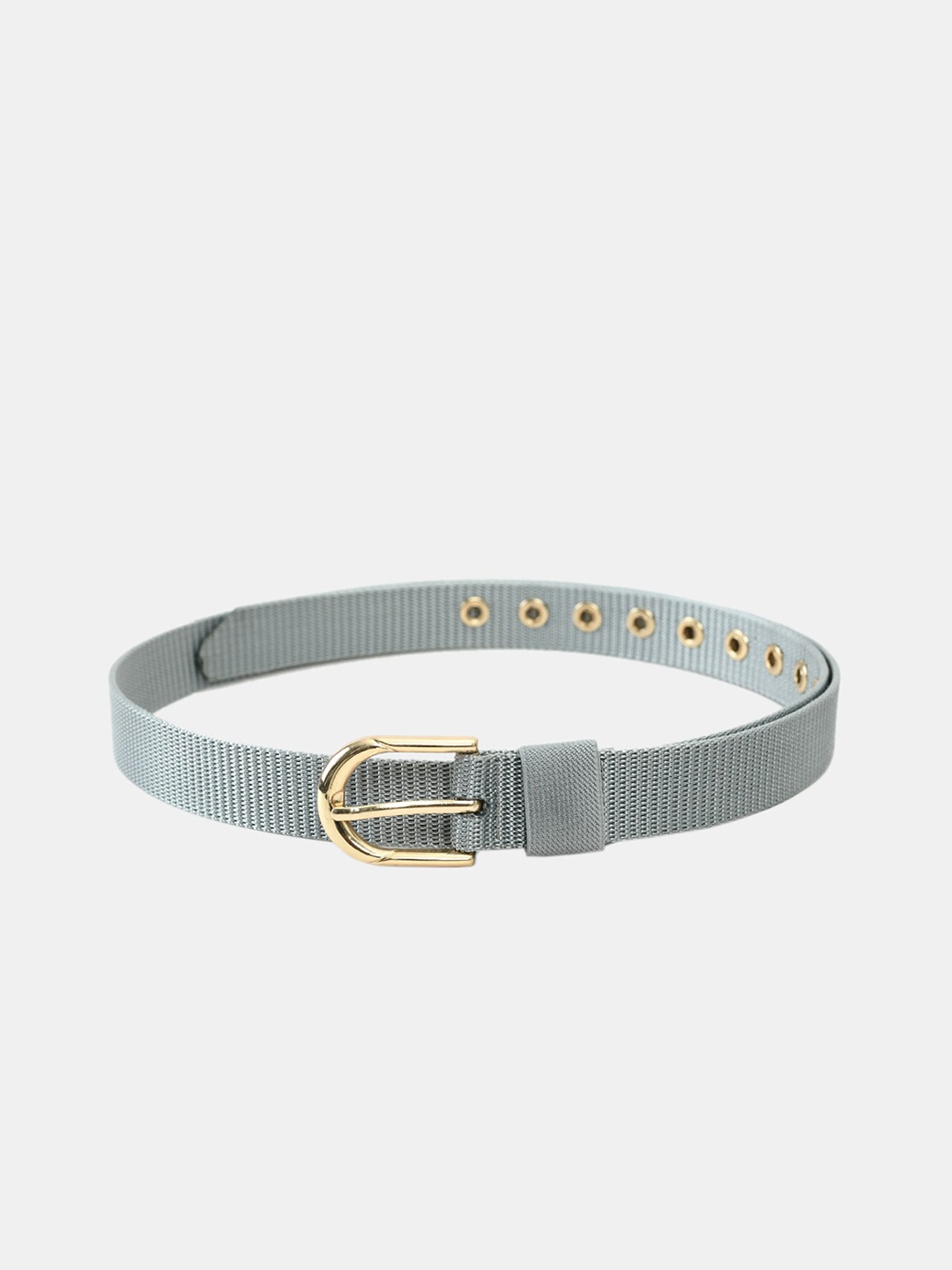 

Kastner Women Silver-Toned Textured Canvas Belt