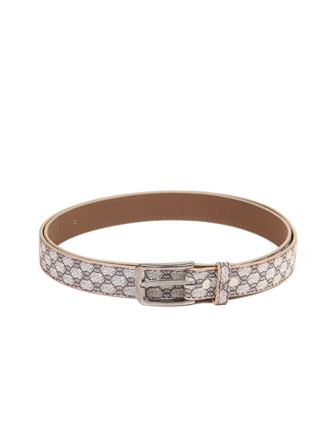 

Calvadoss Girls Beige Textured PU Belt