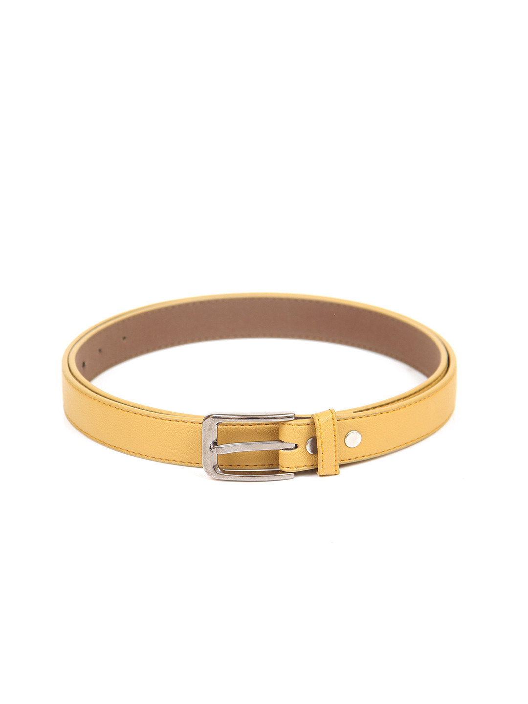 

Calvadoss Girls Mustard Yellow PU Belt