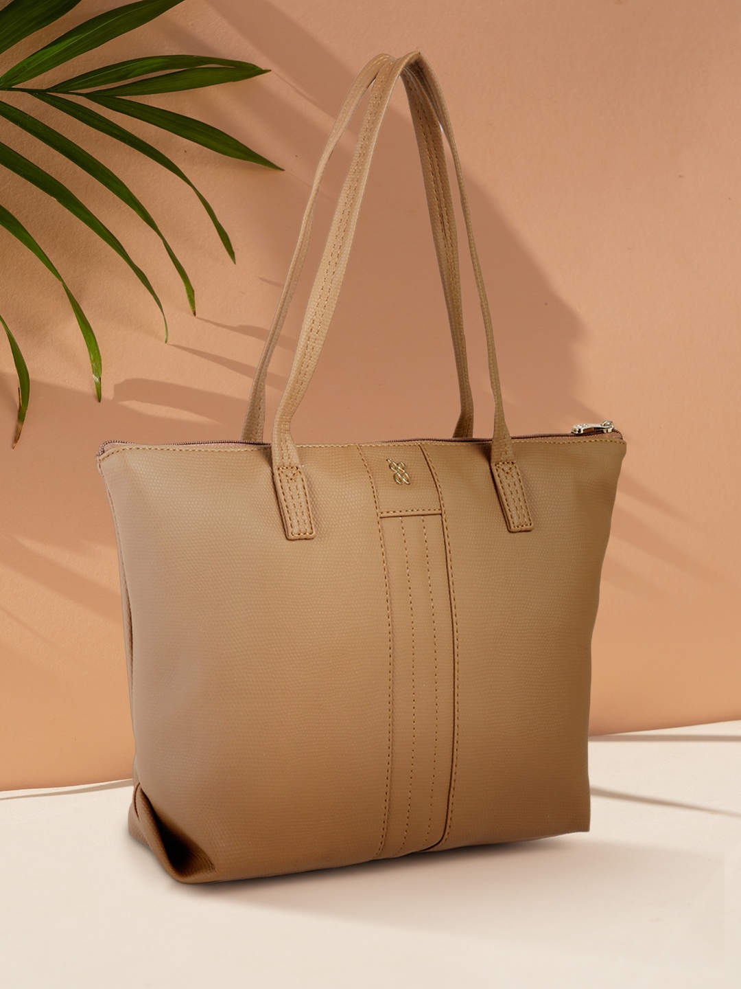 

Baggit Brown Structured Shoulder Bag