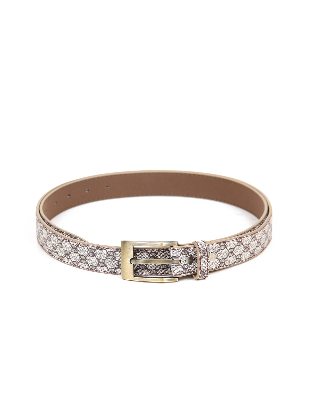 

Calvadoss Girls Beige Printed Belt