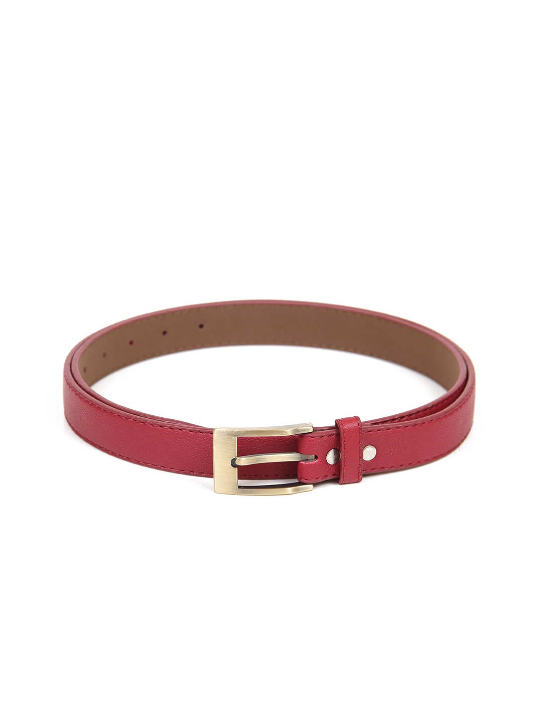 

Calvadoss Girls Red Textured Belt