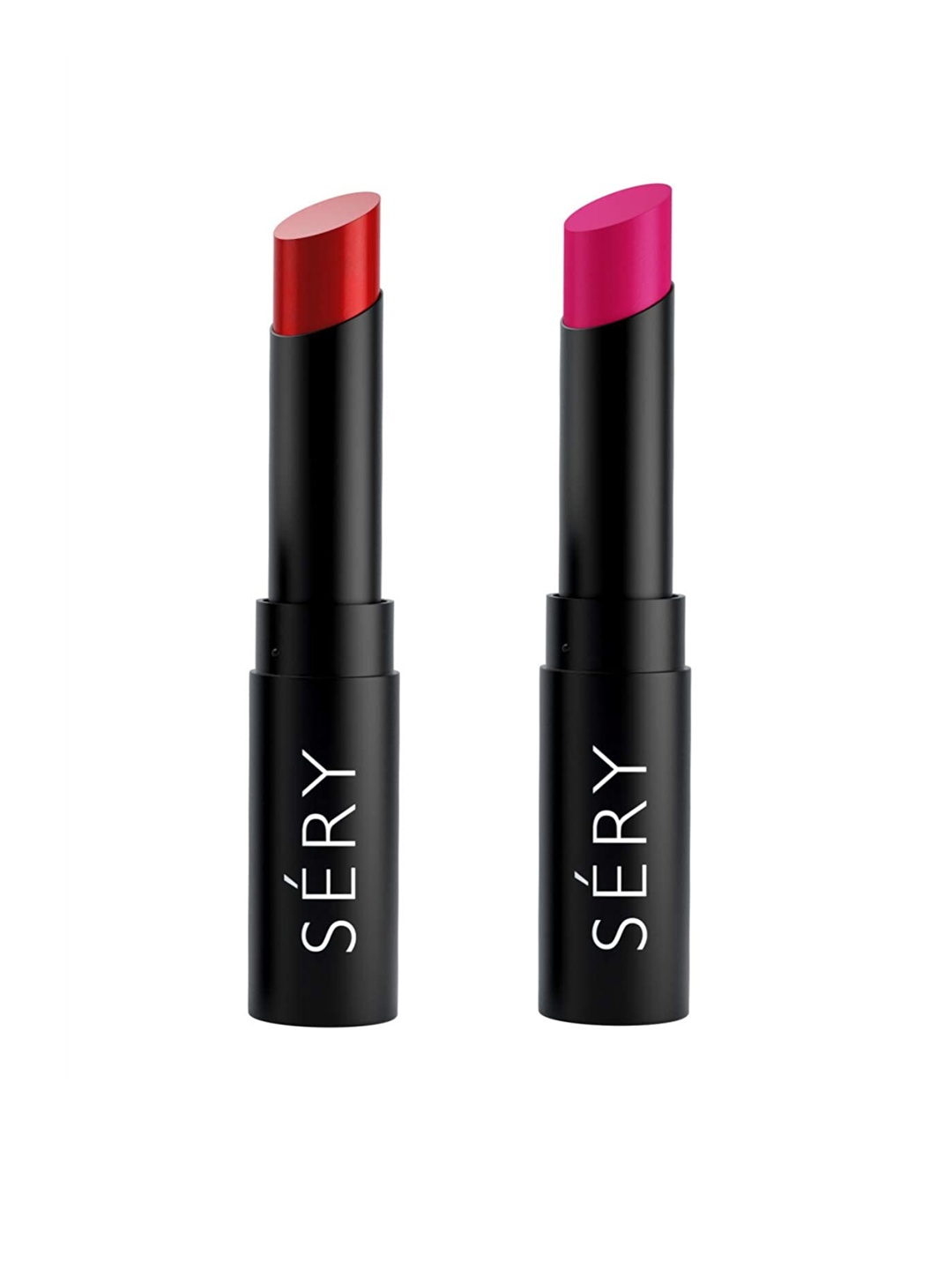 

SERY Set of Capture D'Matte & Say Cheez Creamy Matte Lip Colors - Red Raspberry & Nude Nuts