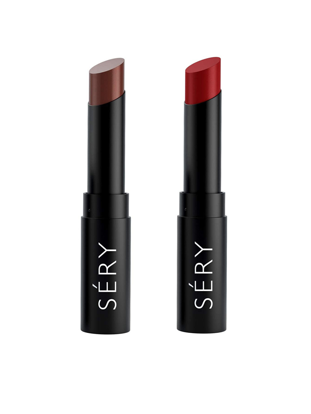 

SERY Set of Capture D'Matte & Say Cheez Creamy Matte Lip Colors - Wonder Wine & Peach Pearl, Red