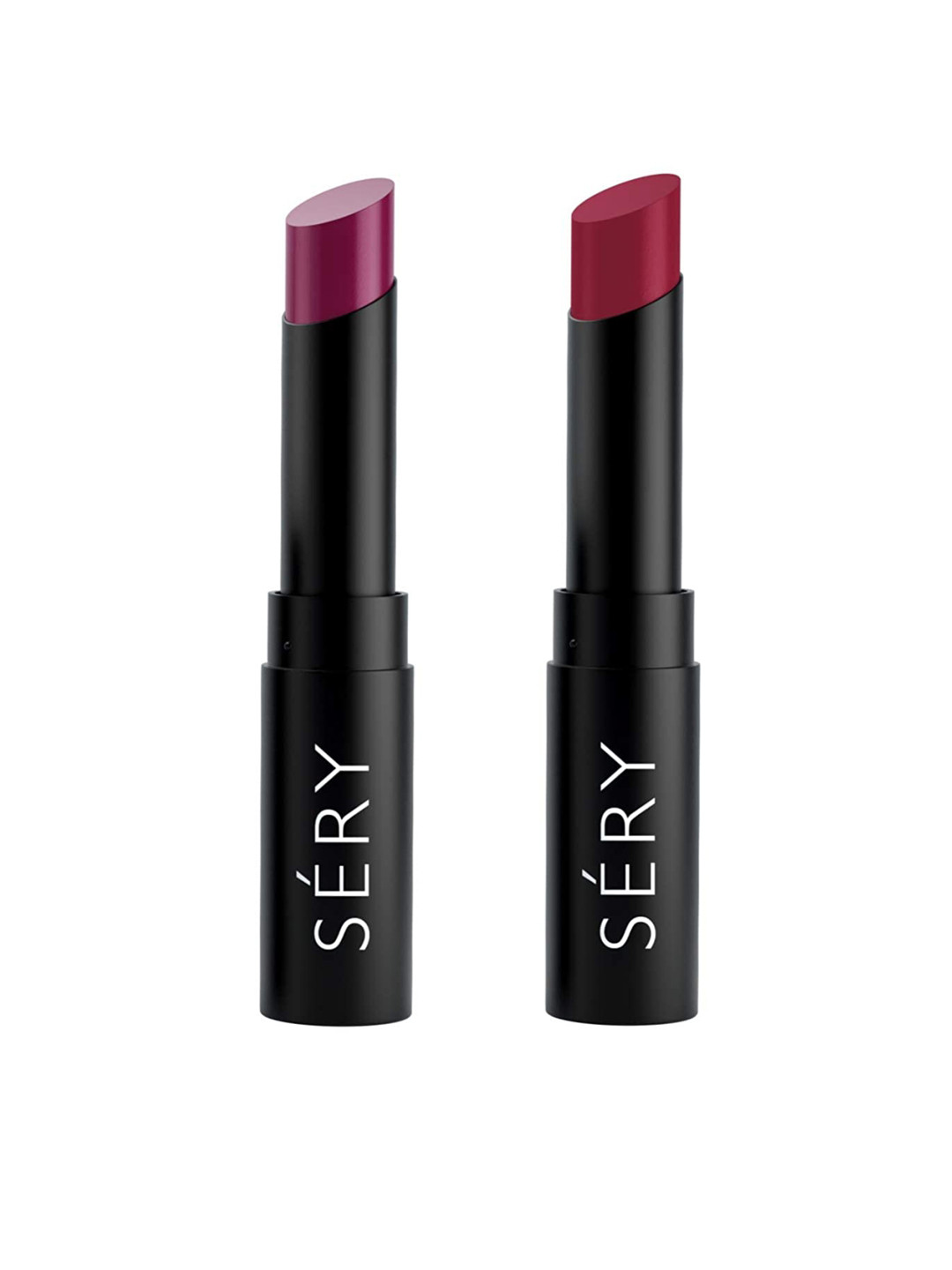 

SERY Set of Capture D'Matte & Say Cheez Creamy Matte Lip Colors - Coral Club & Red Rush, Maroon