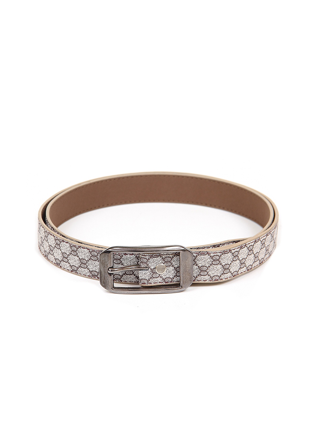 

Calvadoss Girls Beige Printed Belt