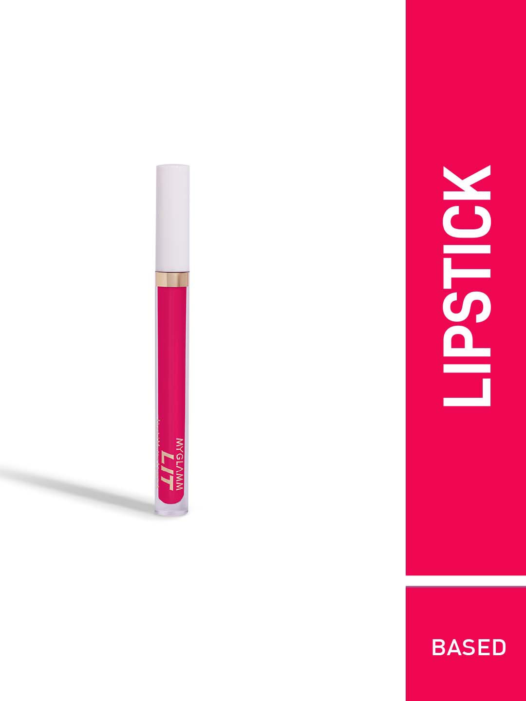 

MyGlamm LIT Liquid Matte Lipstick-Based-3ml, Pink