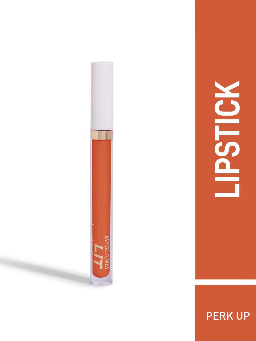 

MyGlamm LIT Liquid Matte Lipstick 3 ml - Perk Up, Nude