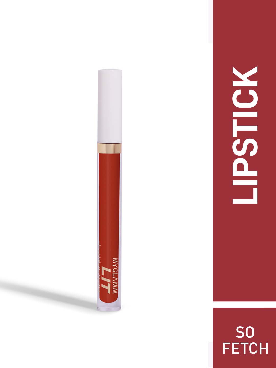 

MyGlamm LIT Liquid Matte Lipstick-So Fetch-3ml, Nude
