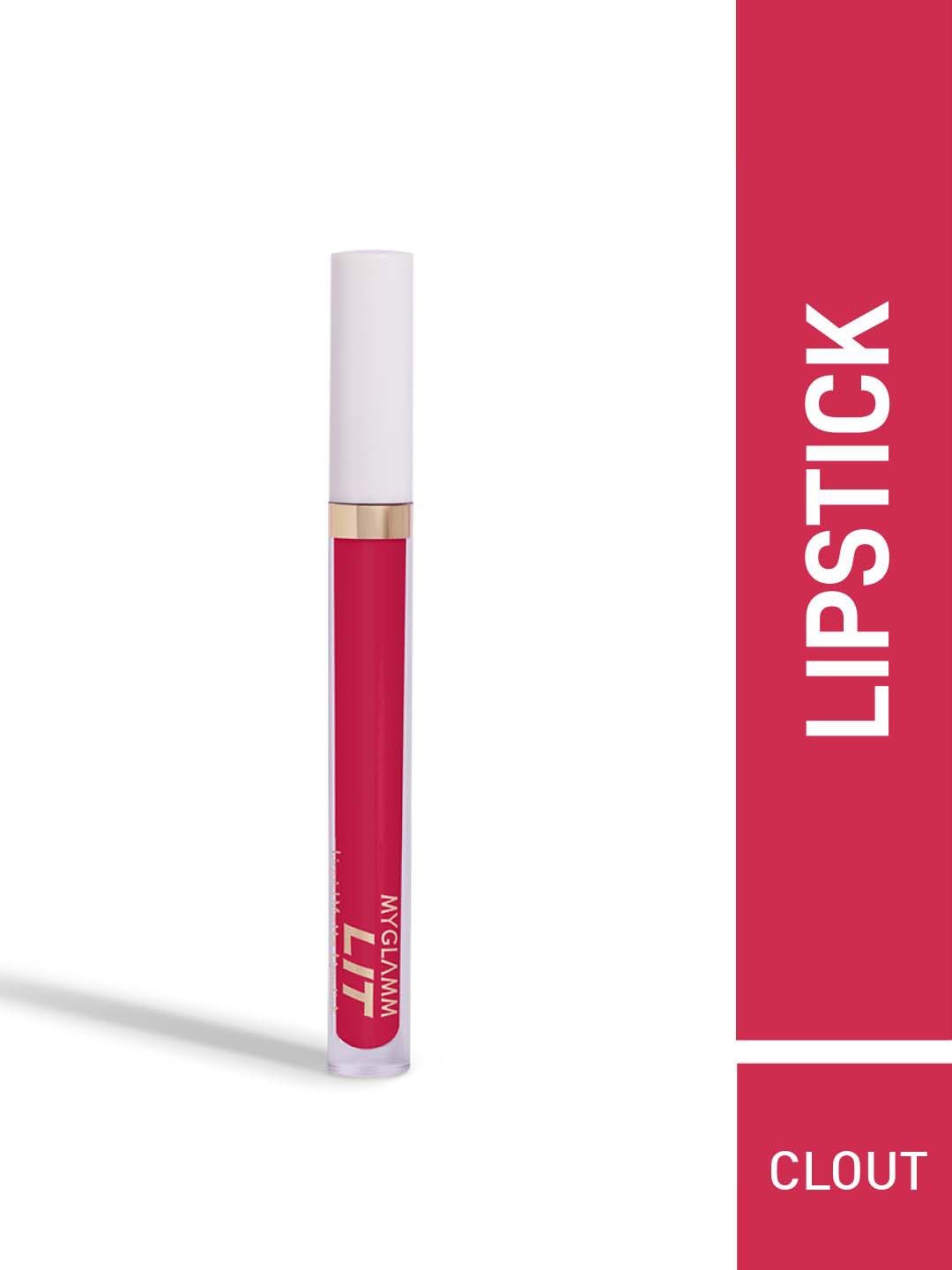 

MyGlamm LIT Liquid Matte Lipstick 3 ml - Clout, Pink