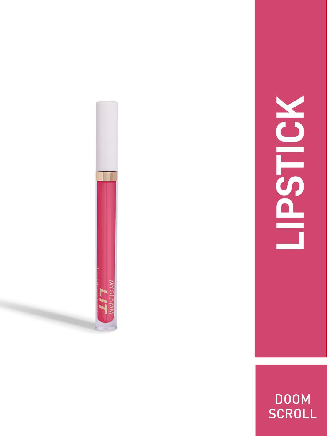 

MyGlamm LIT Liquid Matte Lipstick 3 ml - Doomscroll, Pink