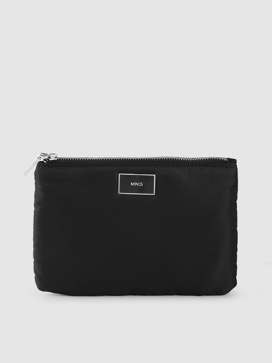 

MANGO Women Black Solid Travel Pouch