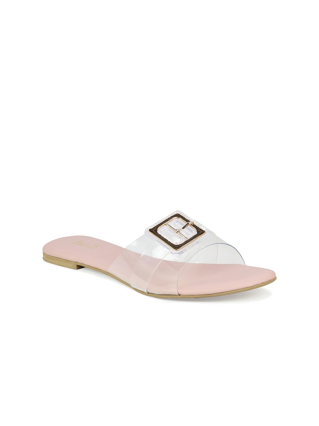 

Inc 5 Women Peach-Coloured Open Toe Flats