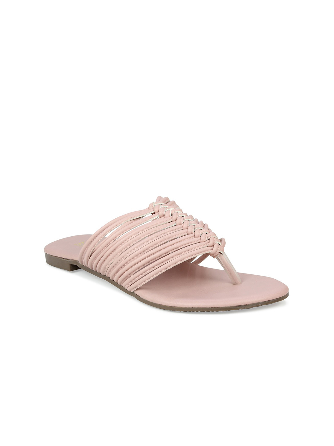 

Inc 5 Women Peach-Coloured Open Toe Flats