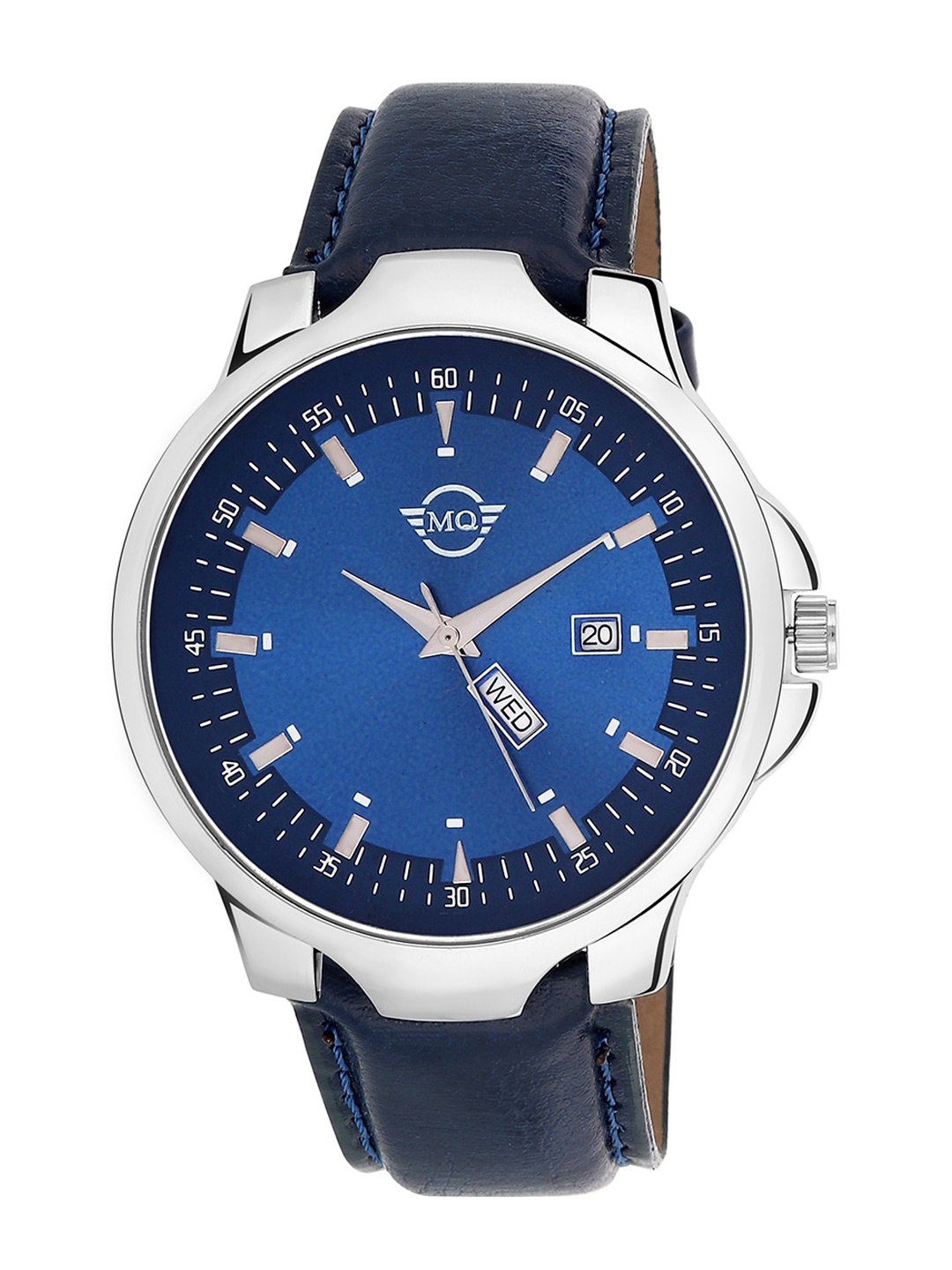 

MUTAQINOTI Men Blue Solid Dial & Blue Straps Analogue Automatic Watch MQWT-TM165