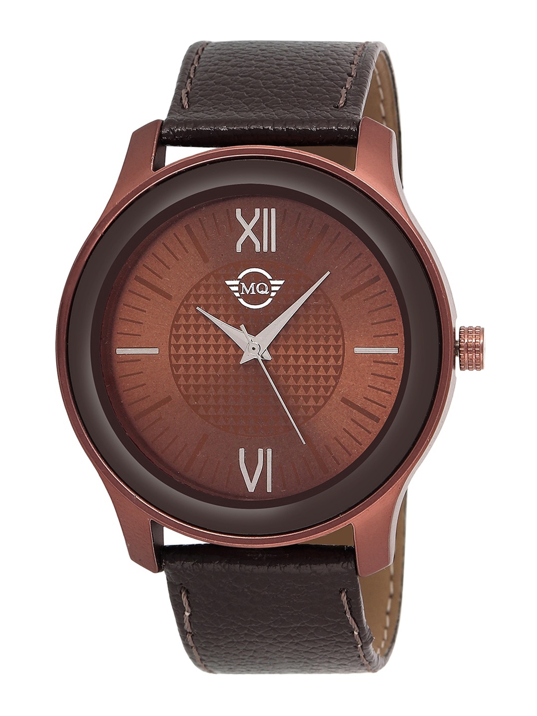 

MUTAQINOTI Men Brown Dial & Brown Straps Analogue Automatic Watch MQWT-AEH188