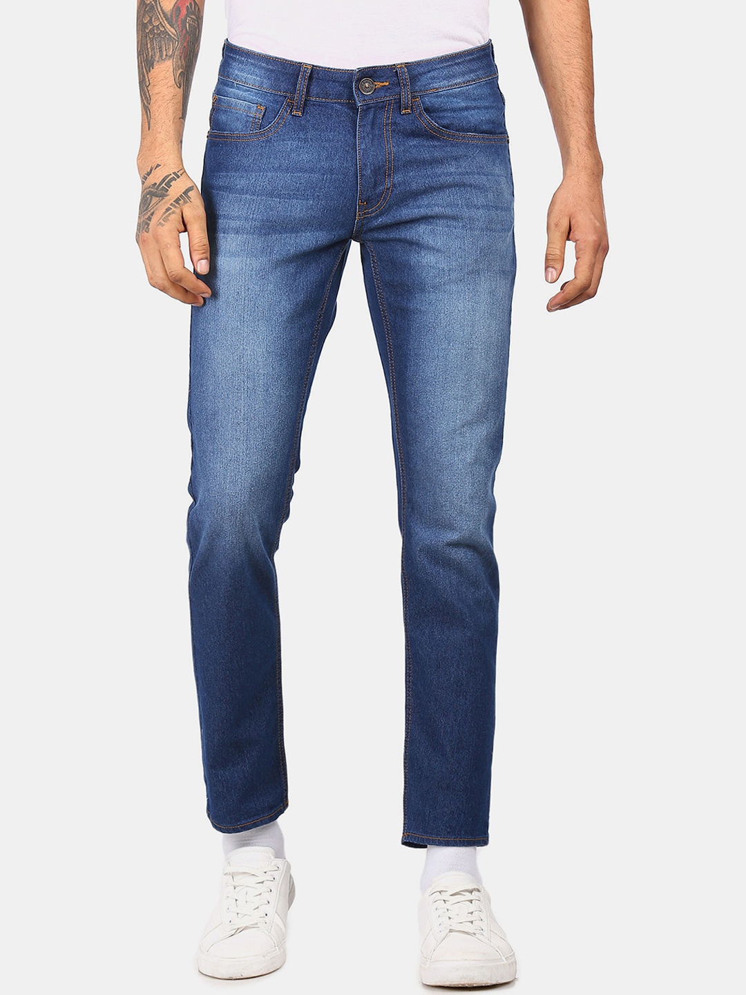 

Colt Men Blue Cotton Light Fade Jeans