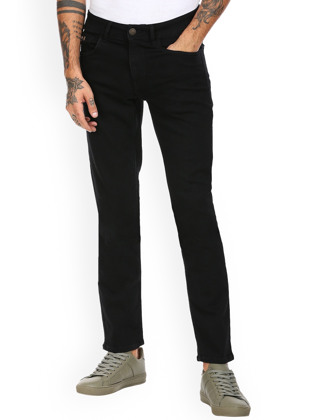 

Cherokee Men Black Slim Fit Jeans