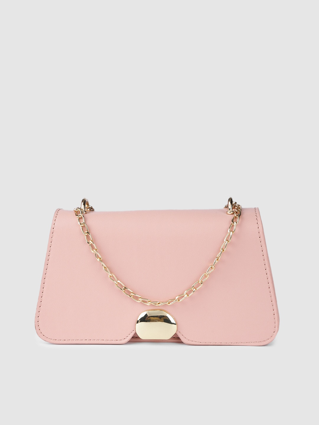 

Fastrack Pink Structured Sling Bag