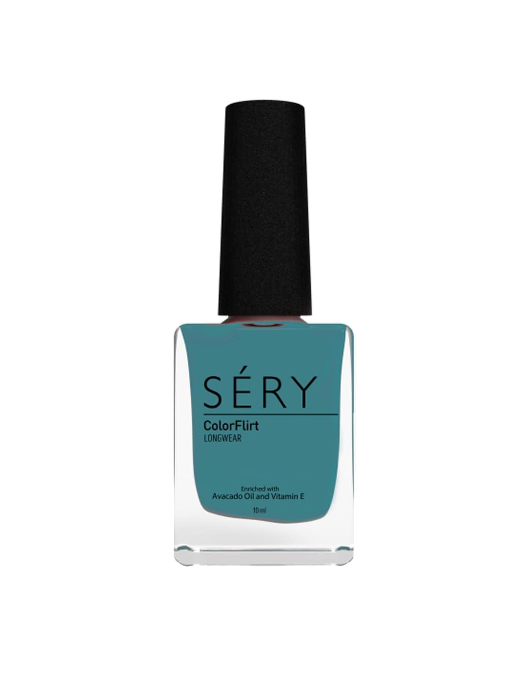 

SERY ColorFlirt Avocado Oil & Vitamin E Long Wear Nail Lacquer 5 ml - Hawaiian Blue 30, Teal