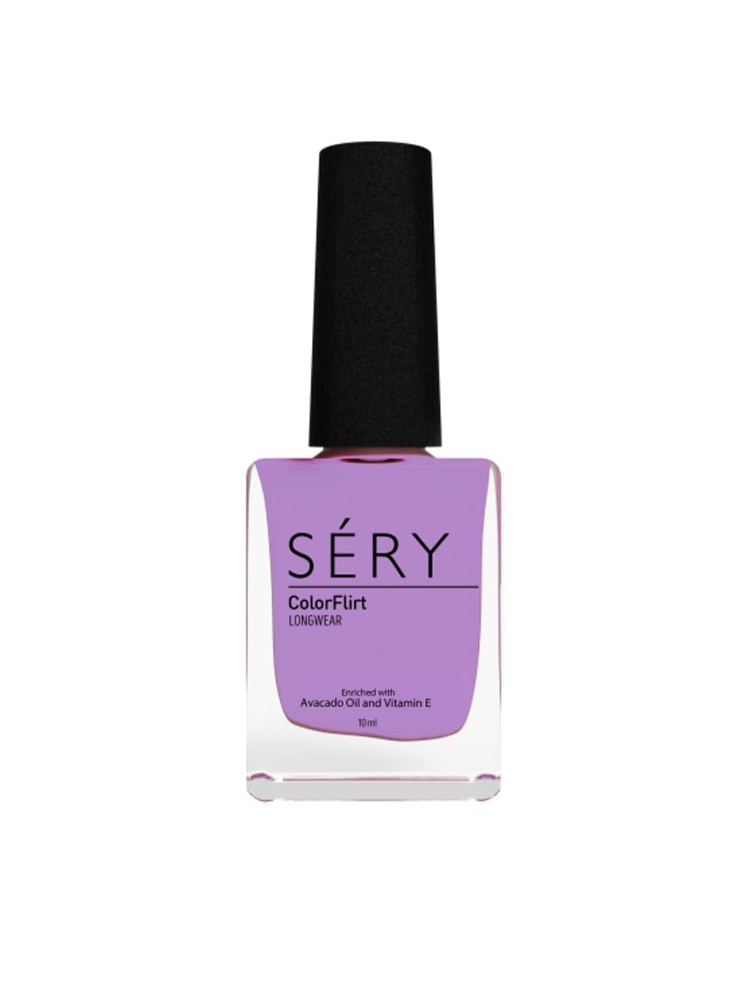 

SERY ColorFlirt Avocado Oil & Vitamin E Long Wear Nail Lacquer -Lavender AO16