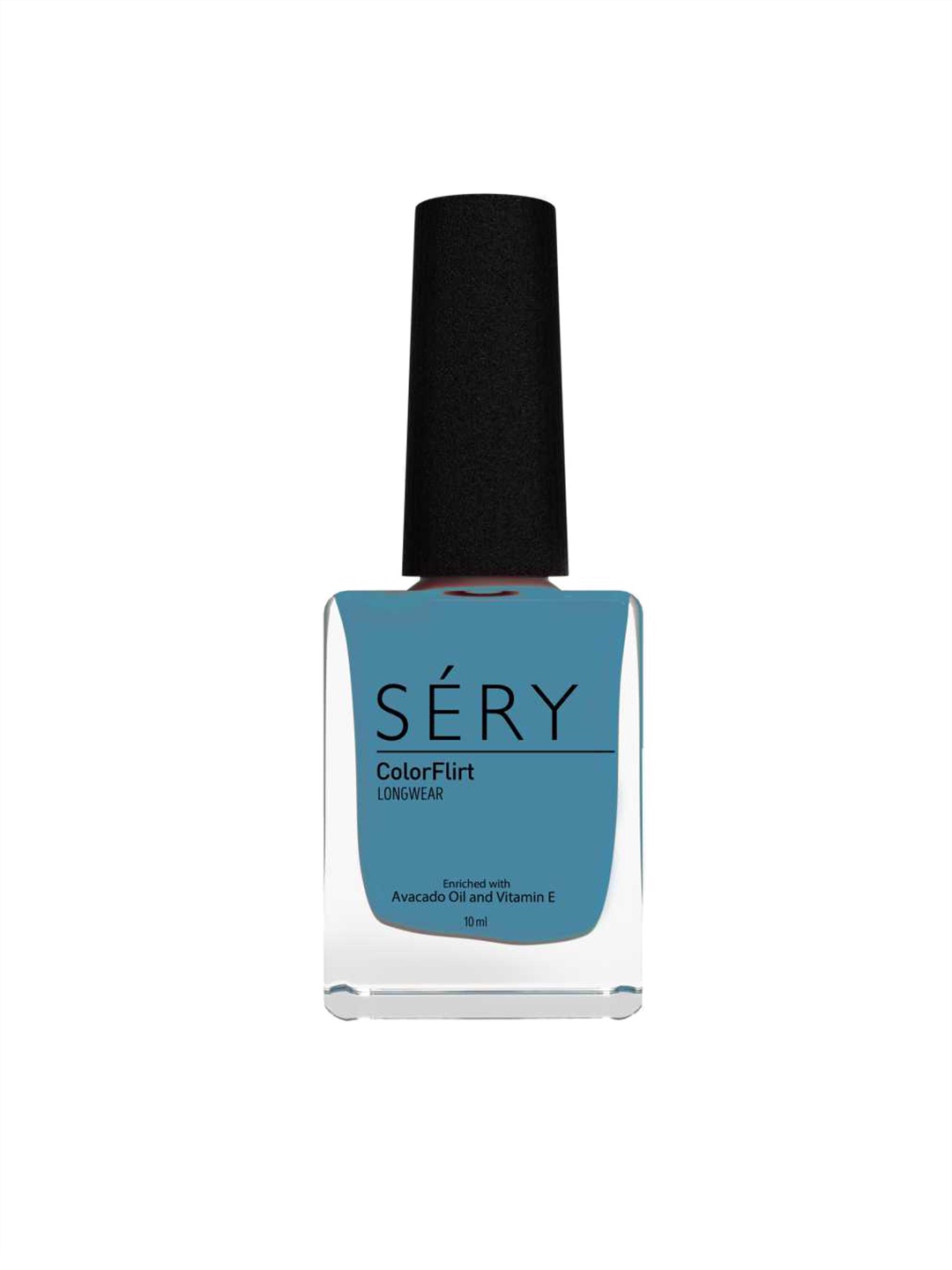 

SERY ColorFlirt Avocado Oil & Vitamin E Long Wear Nail Lacquer 5 ml - Steal Teal 29