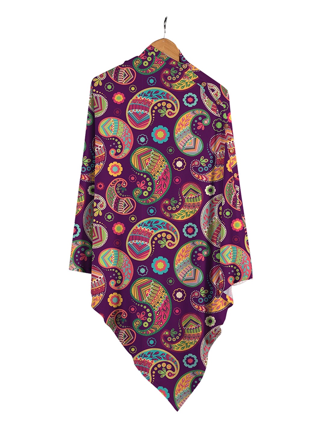 

SuperBottoms Purple Printed Sustainable Nursing Cover for Breastfeeding Mothers