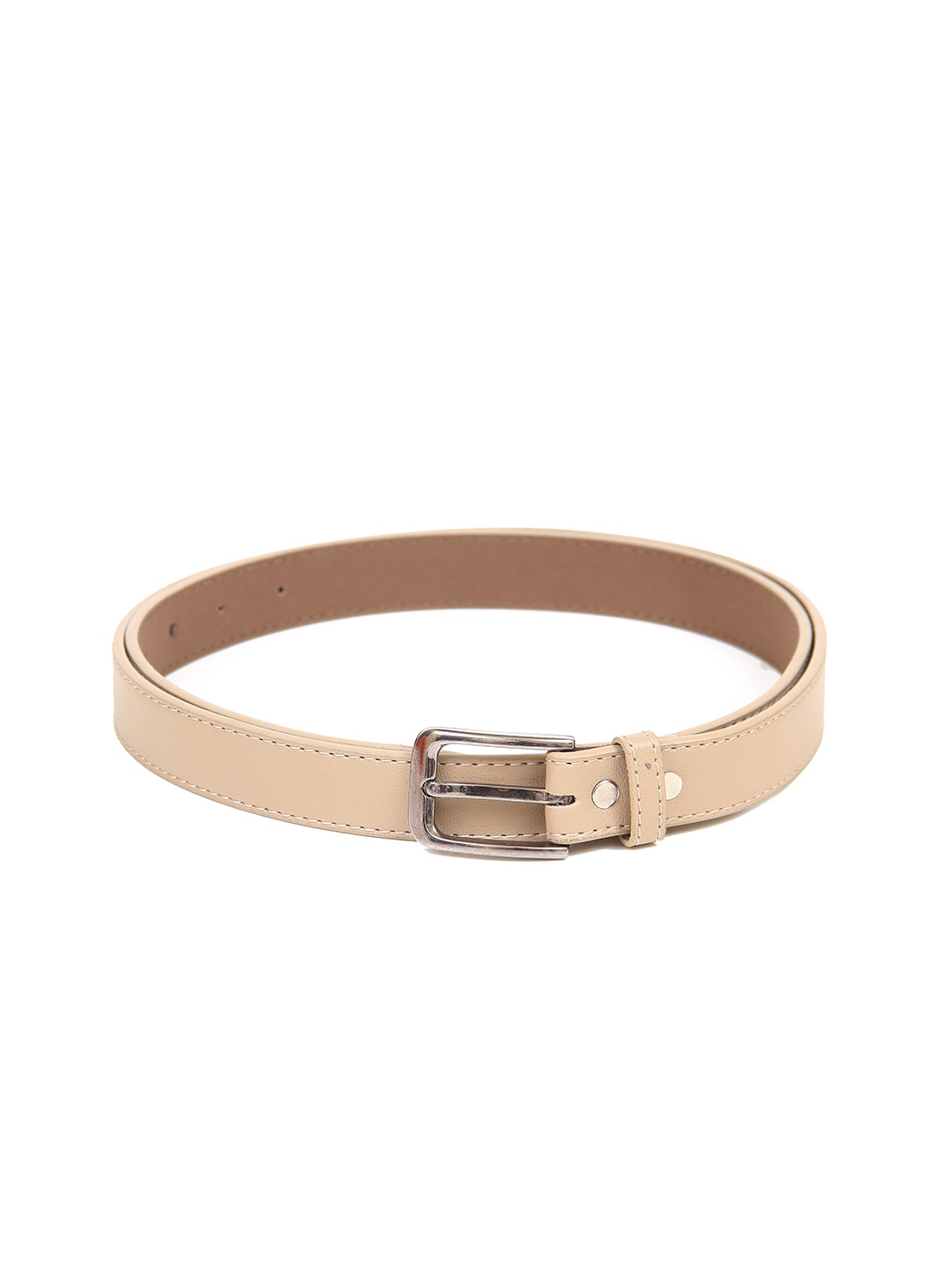 

Calvadoss Women Beige Solid PU Belt