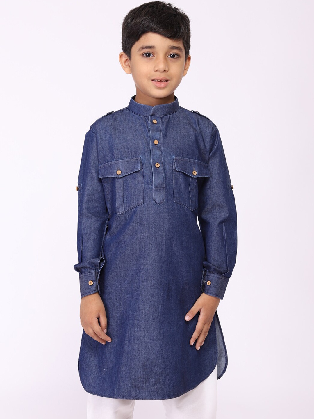 

TABARD Boys Blue Kurta