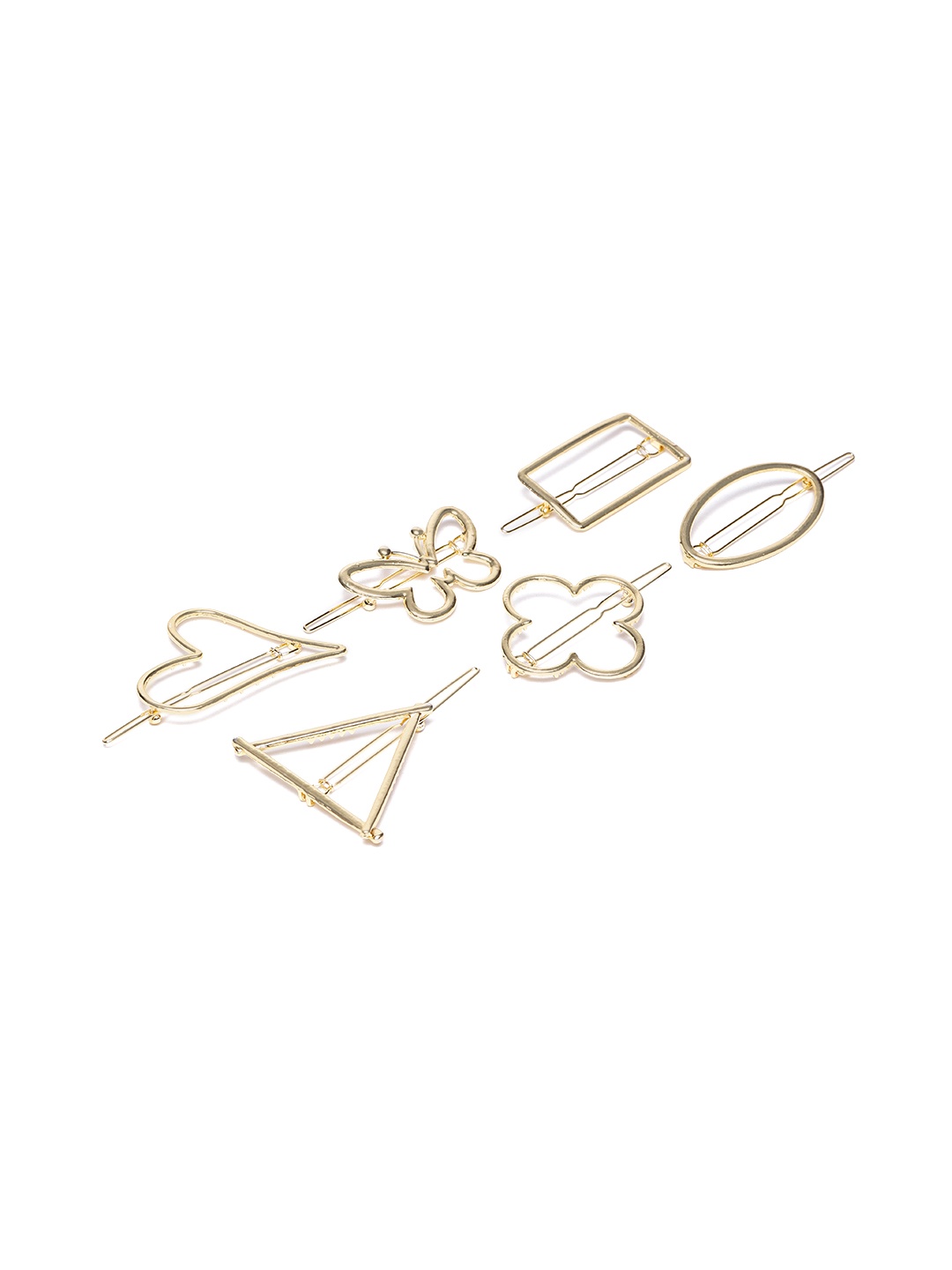 

AccessHer Women Gold-Toned Set of 6 Bobby Pins