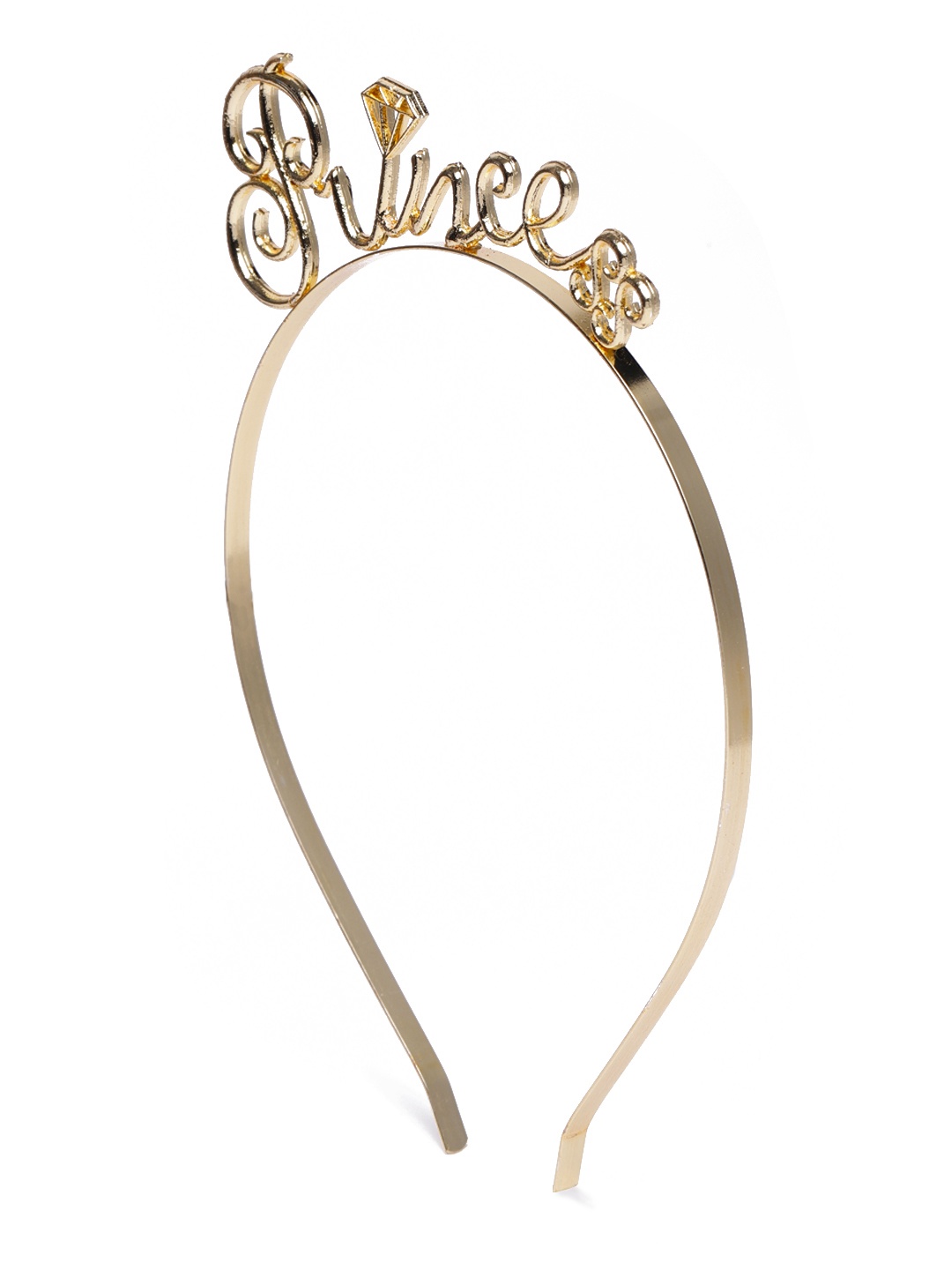 

AccessHer Women Gold-Toned Embellished Princess Crown Hairband