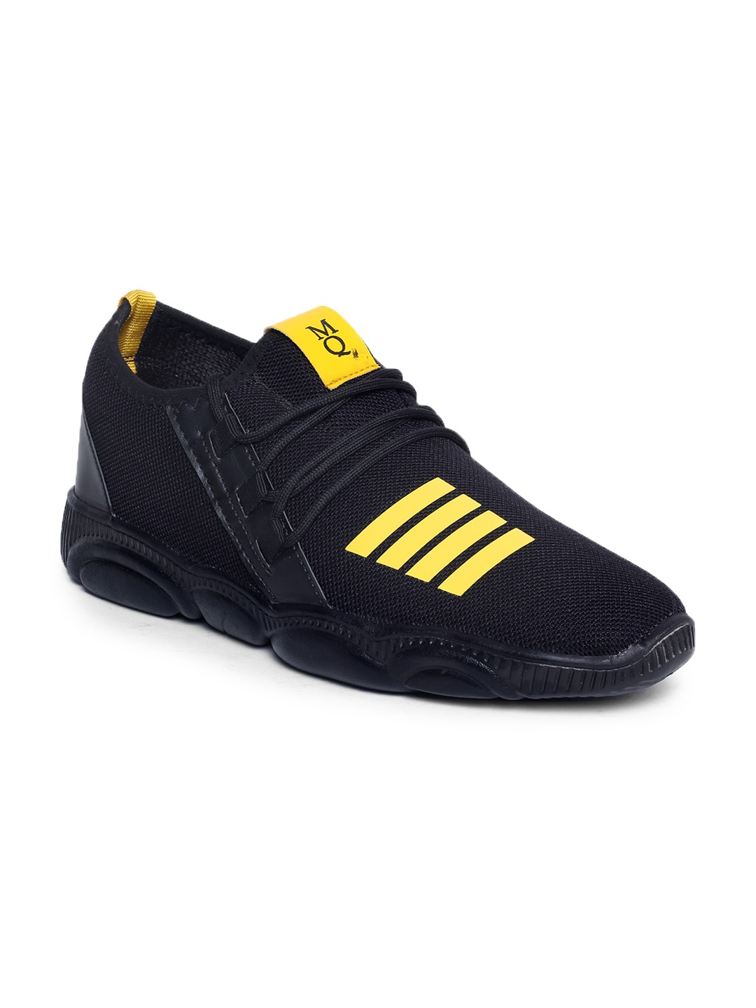 

MUTAQINOTI Men Black Sneakers