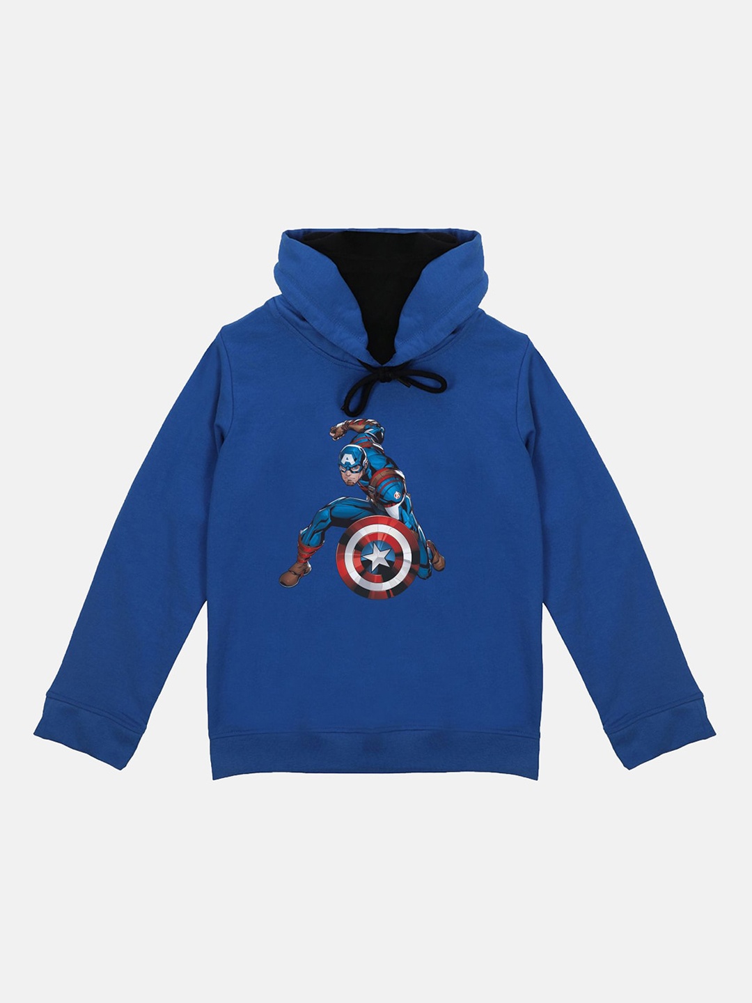 

Marvel by Wear Your Mind Boys Blue Printed Sweatshirt