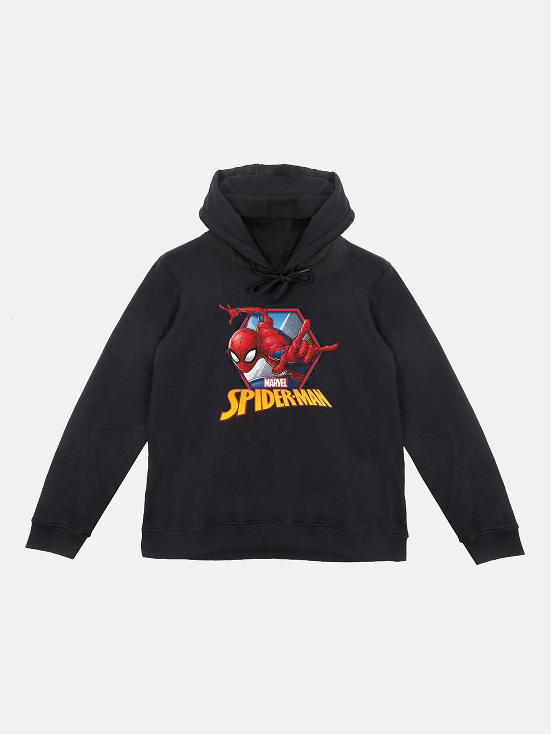 

Marvel by Wear Your Mind Boys Black Printed Sweatshirt