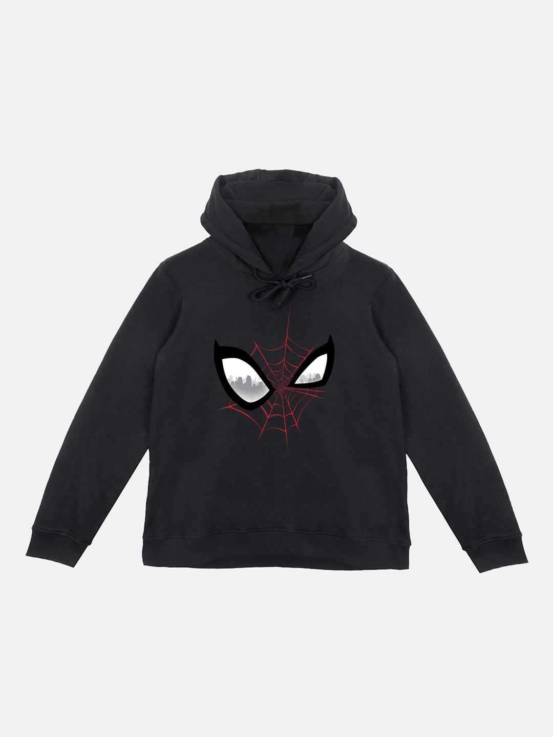 

Marvel by Wear Your Mind Boys Black Spiderman Printed Sweatshirt