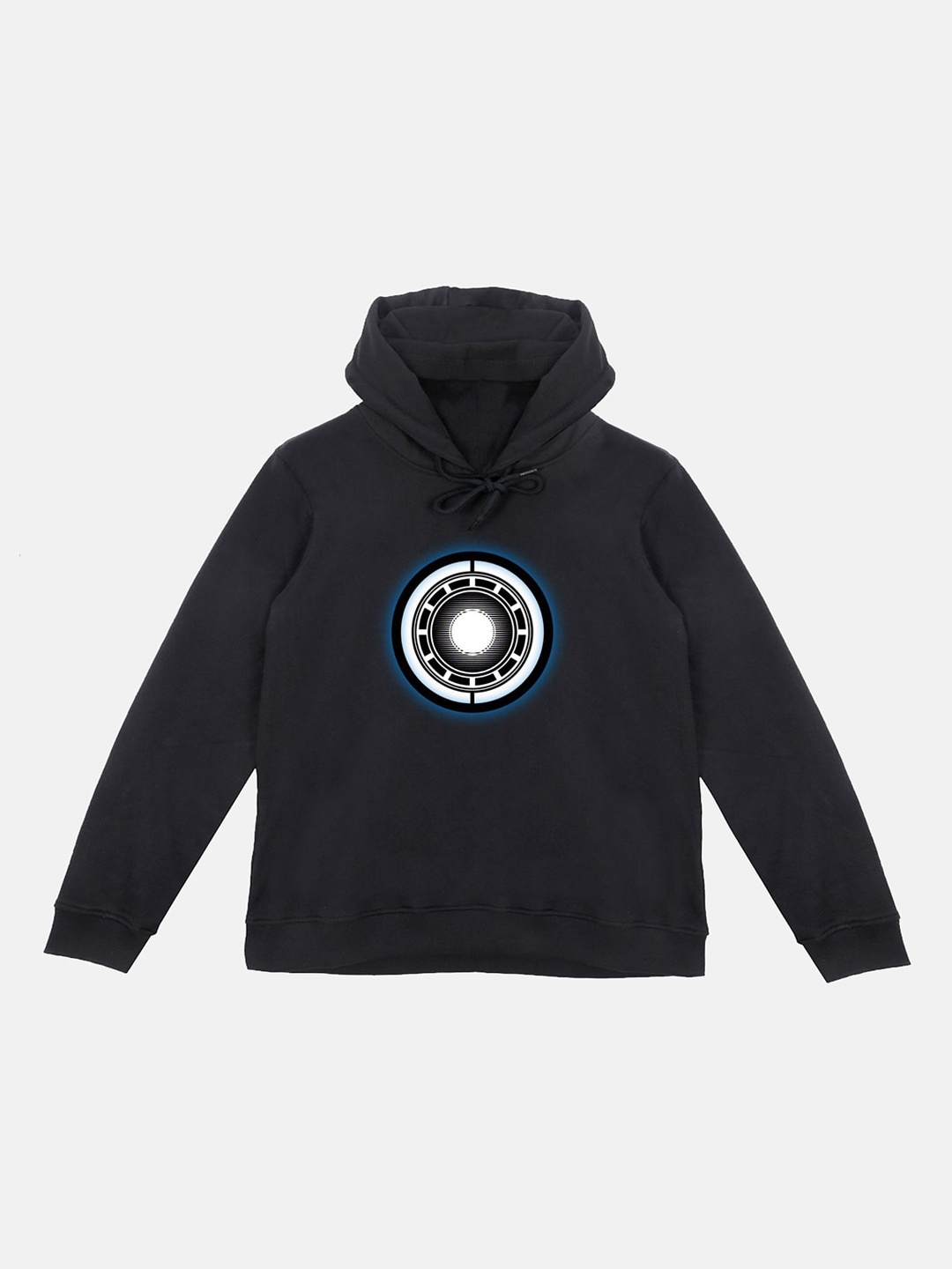 

Marvel by Wear Your Mind Unisex Kids Black Printed Sweatshirt
