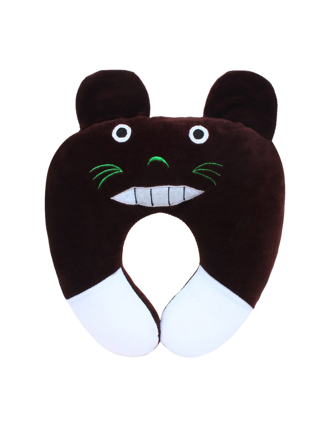 

Superminis Kids Purple Cat Face Design Wine Neck Pillow