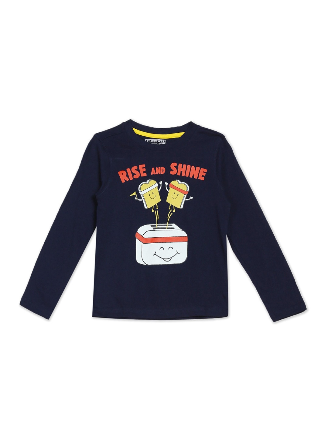 

Cherokee Boys Blue Printed T-shirt