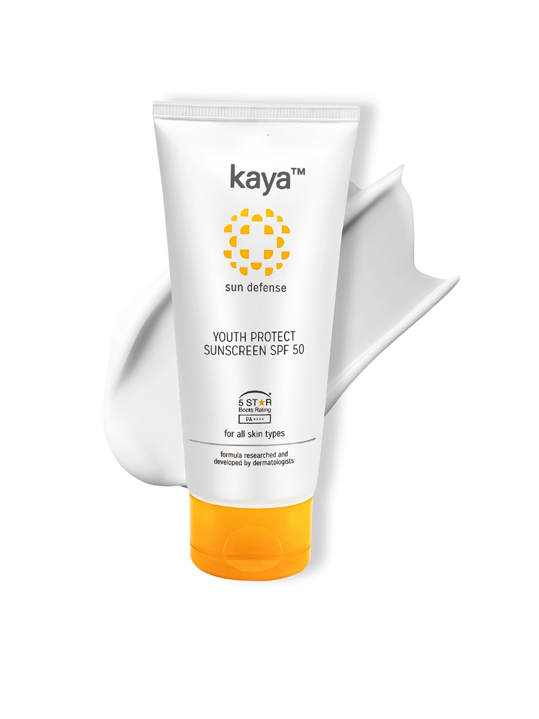 

Kaya Youth Protect SPF50 Sunscreen - PA++++ - All Skin Types 50ml, White