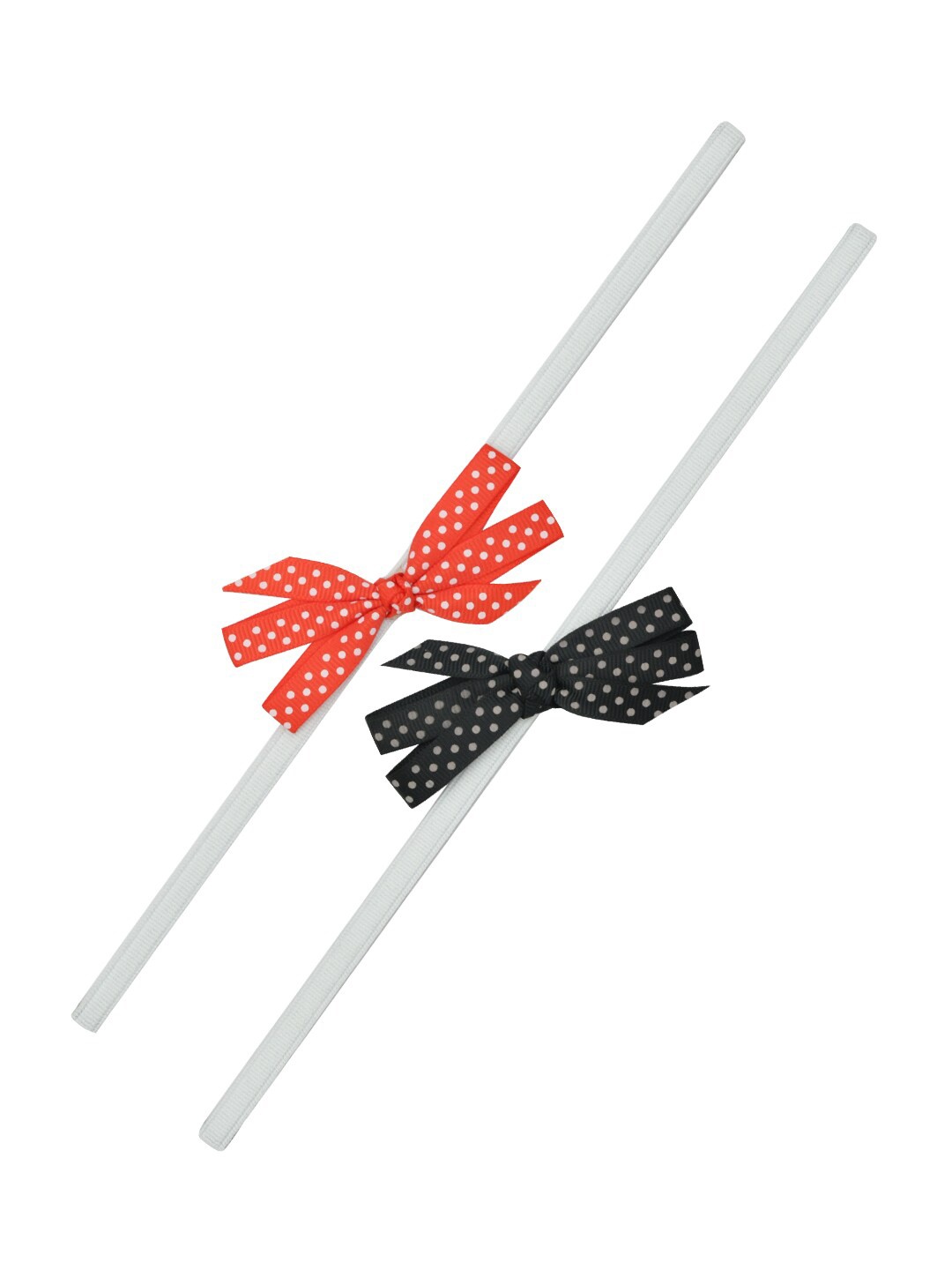 

FUNKRAFTS Girls Set of 2 Multicoloured Headbands, White