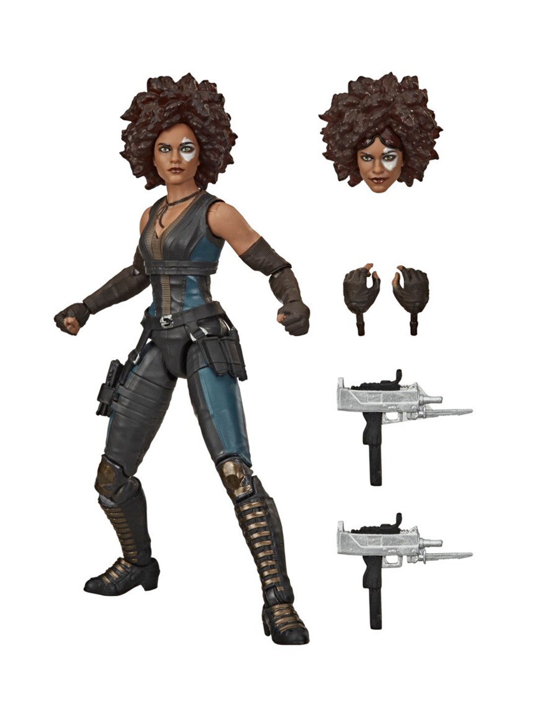 

Hasbro Deadpool Movie Domino Marvel Legends Figure, Black