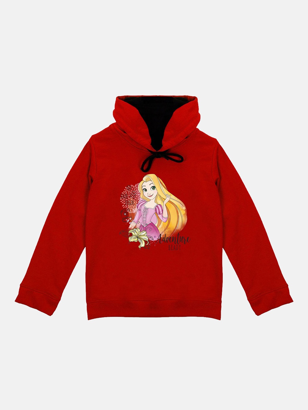 

Disney by Wear Your Mind Girls Red Printed Sweatshirt