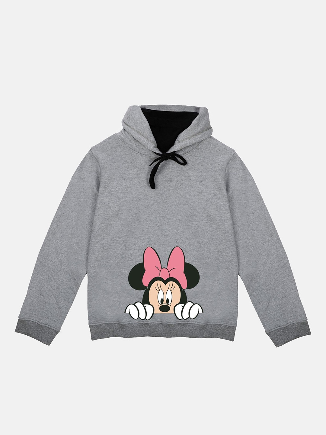

Disney by Wear Your Mind Girls Grey Printed Sweatshirt