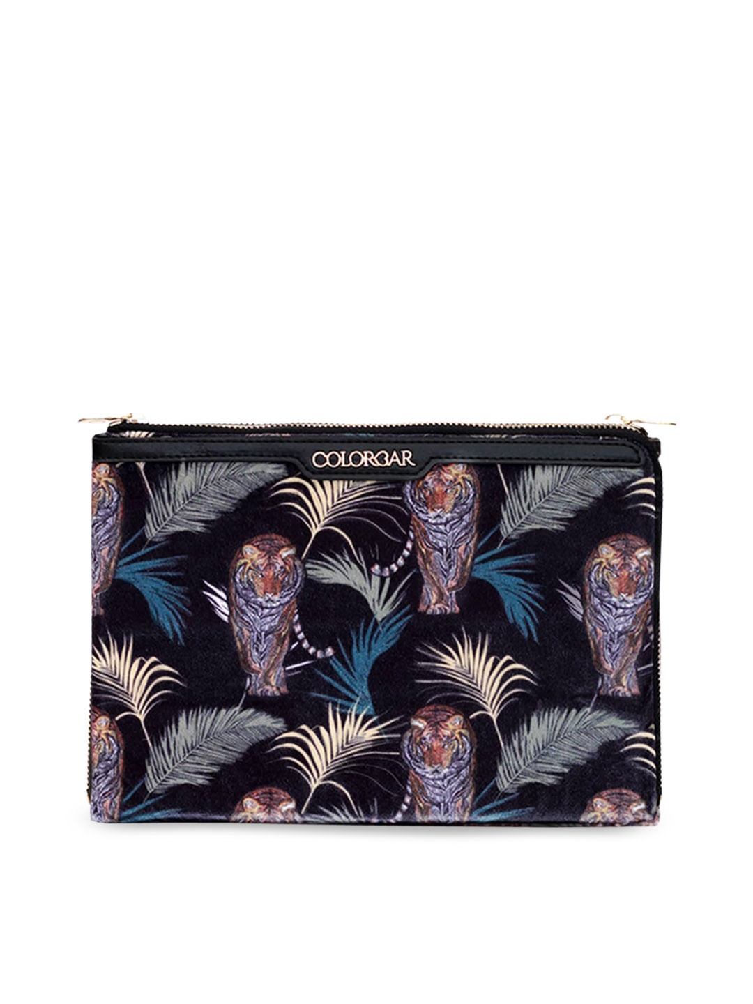 

Colorbar Multicoloured Safari Print Small Flat Pouch, Multi
