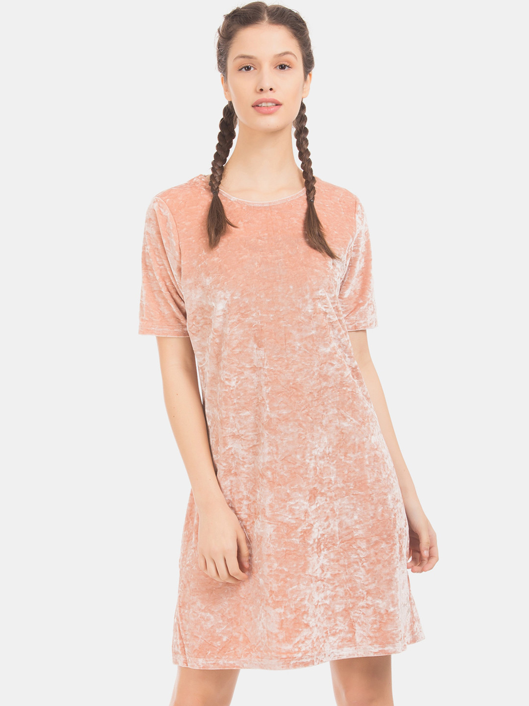 

Ed Hardy Pink Tie and Dye Dyed T-shirt Dress