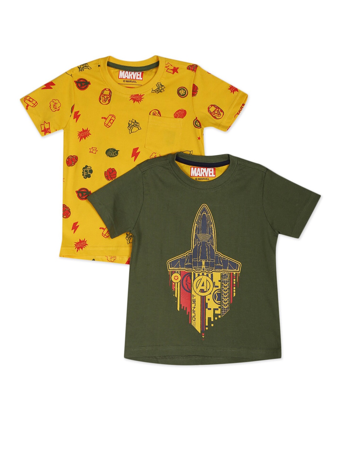 

Colt Boys Pack of 2 Printed T-shirts, Assorted