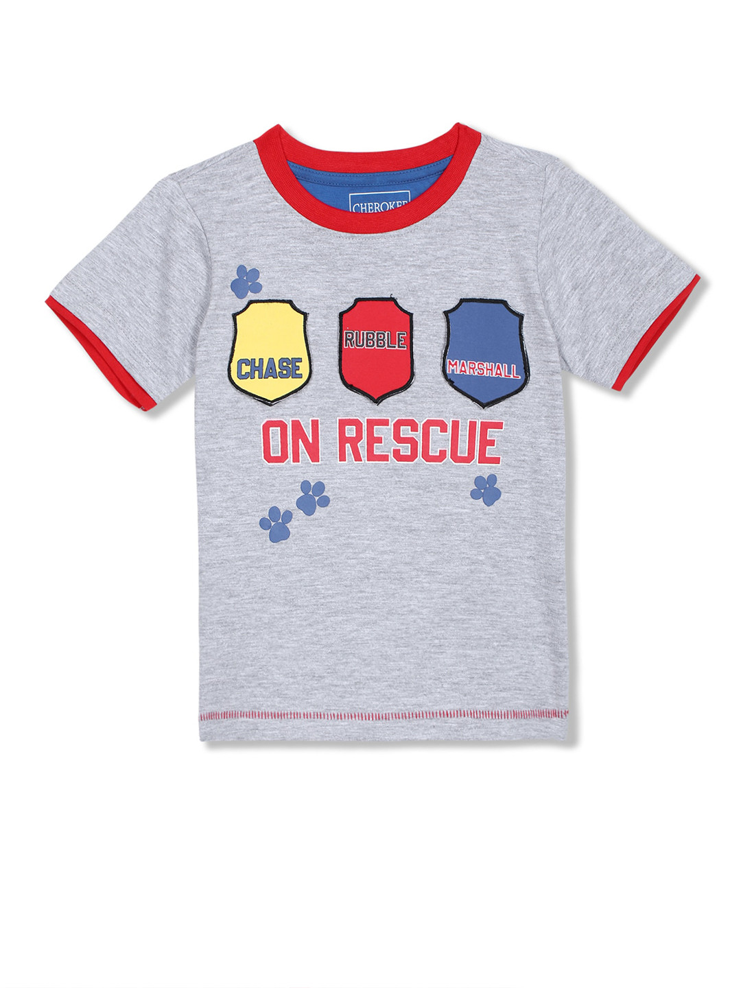 

Colt Boys Grey Graphic Printed T-shirt