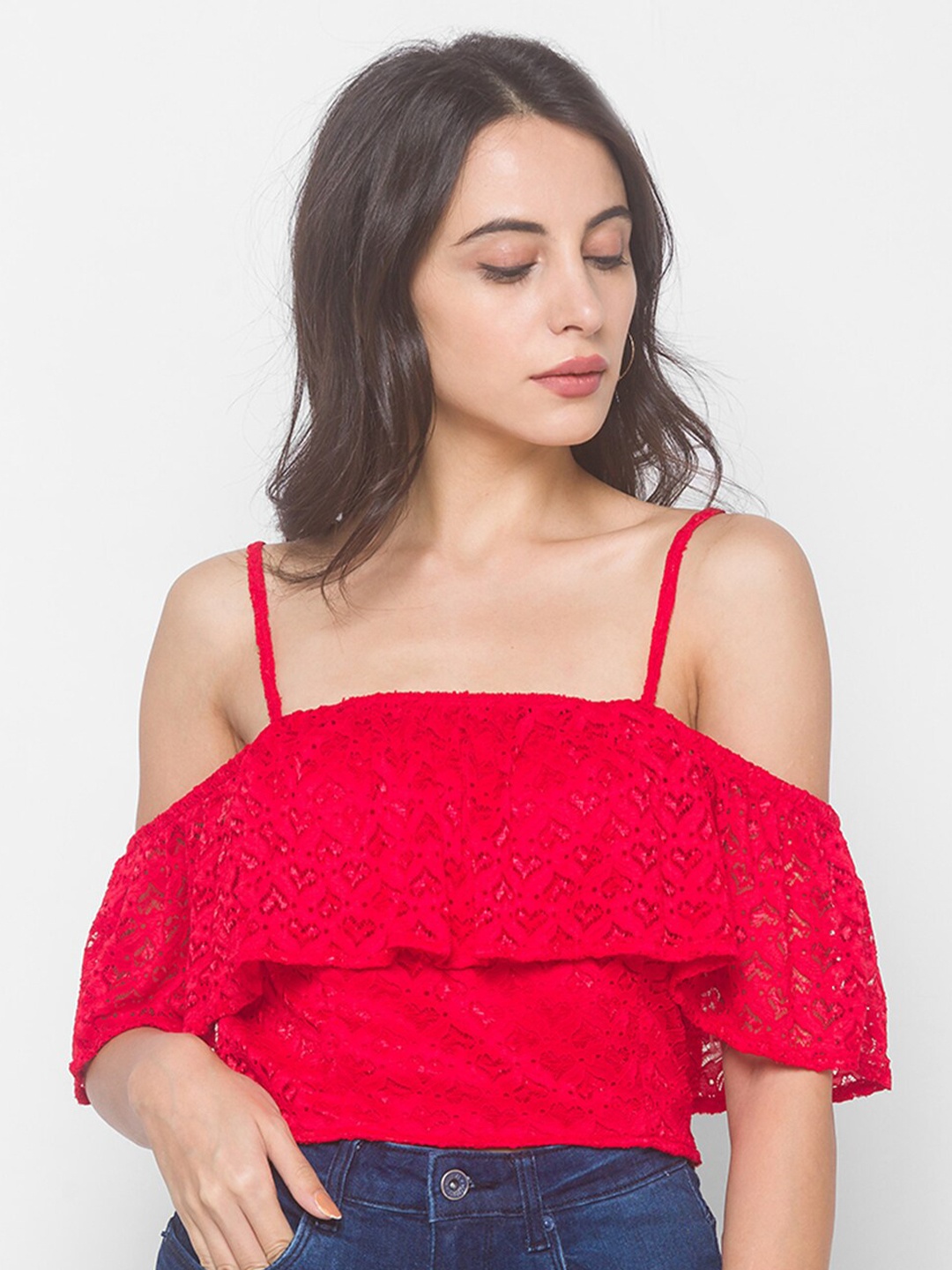 

Globus Red Regular Top